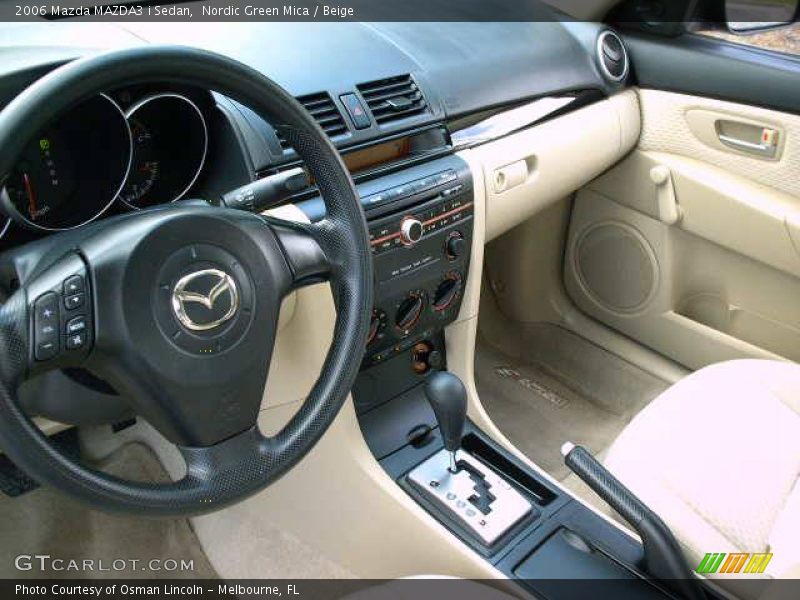 Nordic Green Mica / Beige 2006 Mazda MAZDA3 i Sedan