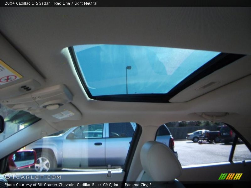 Red Line / Light Neutral 2004 Cadillac CTS Sedan