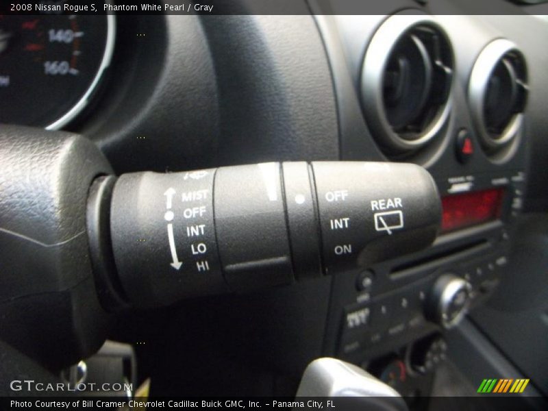 Phantom White Pearl / Gray 2008 Nissan Rogue S