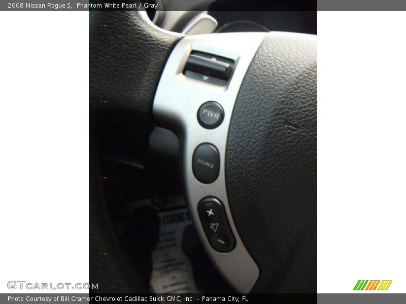 Phantom White Pearl / Gray 2008 Nissan Rogue S