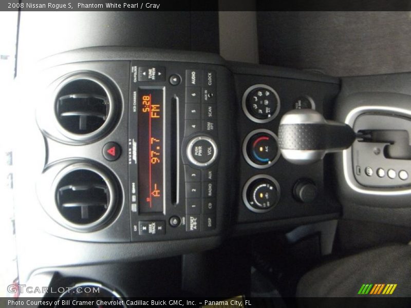Phantom White Pearl / Gray 2008 Nissan Rogue S