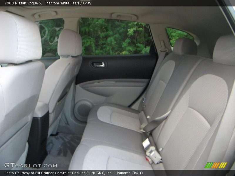 Phantom White Pearl / Gray 2008 Nissan Rogue S