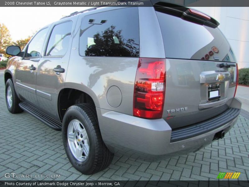 Graystone Metallic / Light Titanium/Dark Titanium 2008 Chevrolet Tahoe LS