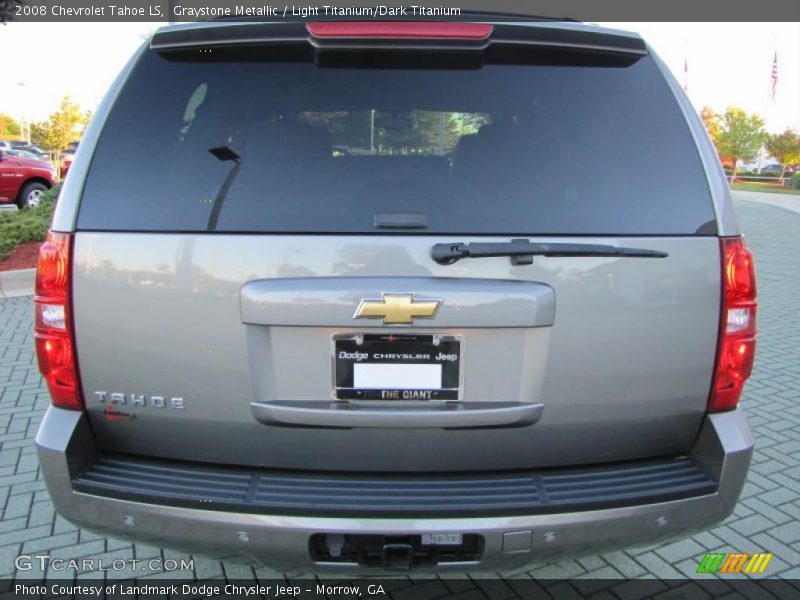 Graystone Metallic / Light Titanium/Dark Titanium 2008 Chevrolet Tahoe LS