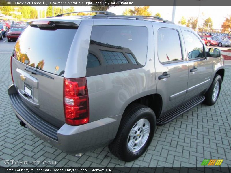 Graystone Metallic / Light Titanium/Dark Titanium 2008 Chevrolet Tahoe LS