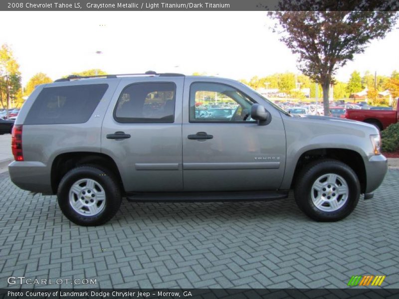 Graystone Metallic / Light Titanium/Dark Titanium 2008 Chevrolet Tahoe LS