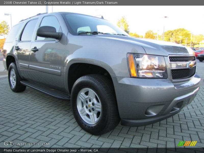 Graystone Metallic / Light Titanium/Dark Titanium 2008 Chevrolet Tahoe LS
