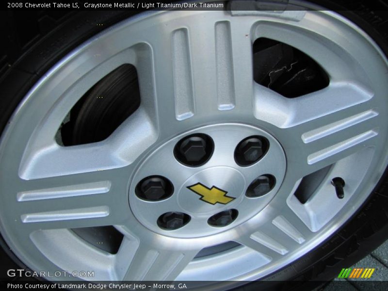 Graystone Metallic / Light Titanium/Dark Titanium 2008 Chevrolet Tahoe LS