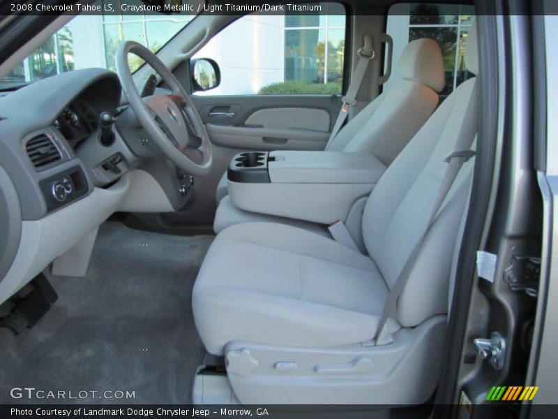 Graystone Metallic / Light Titanium/Dark Titanium 2008 Chevrolet Tahoe LS
