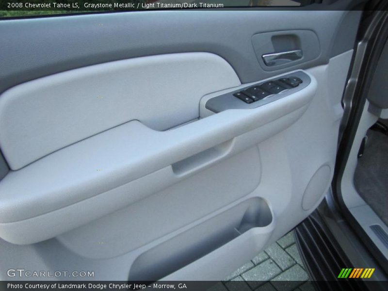 Graystone Metallic / Light Titanium/Dark Titanium 2008 Chevrolet Tahoe LS