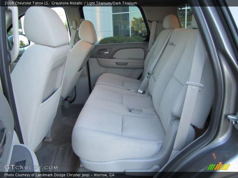 Graystone Metallic / Light Titanium/Dark Titanium 2008 Chevrolet Tahoe LS