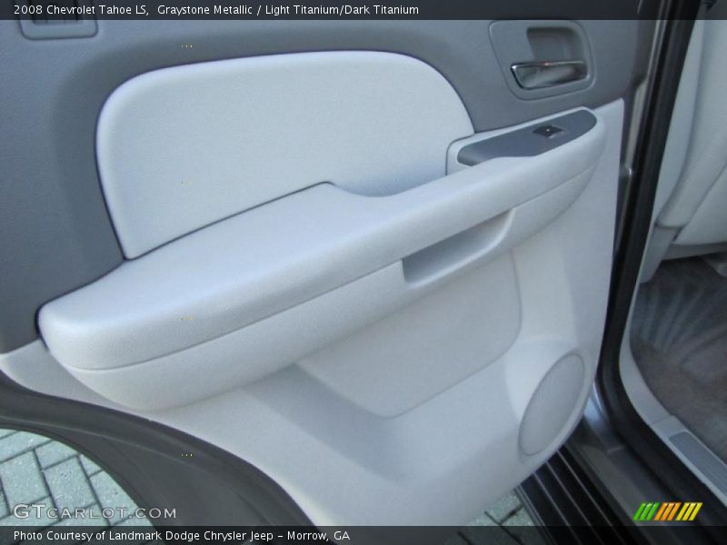 Graystone Metallic / Light Titanium/Dark Titanium 2008 Chevrolet Tahoe LS