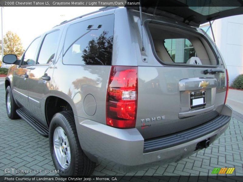 Graystone Metallic / Light Titanium/Dark Titanium 2008 Chevrolet Tahoe LS