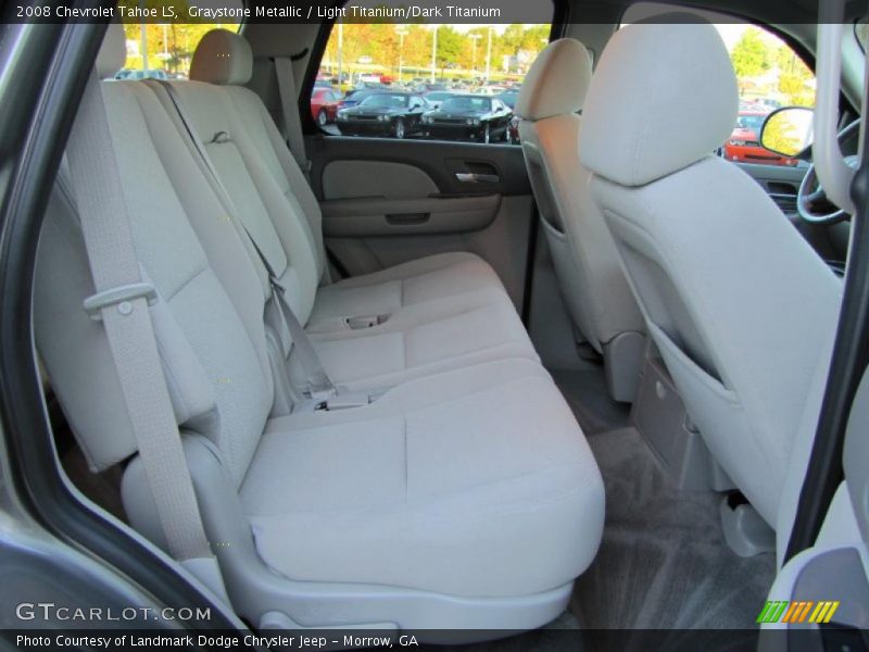 Graystone Metallic / Light Titanium/Dark Titanium 2008 Chevrolet Tahoe LS