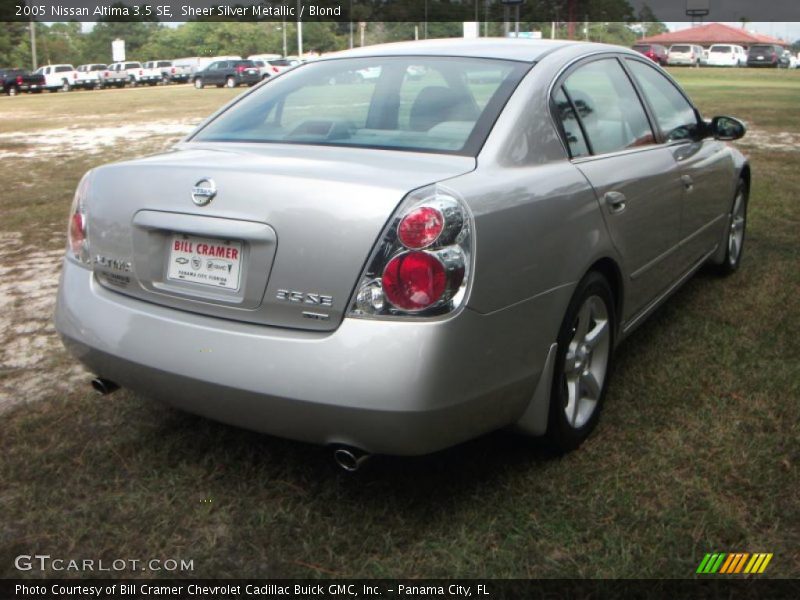 Sheer Silver Metallic / Blond 2005 Nissan Altima 3.5 SE