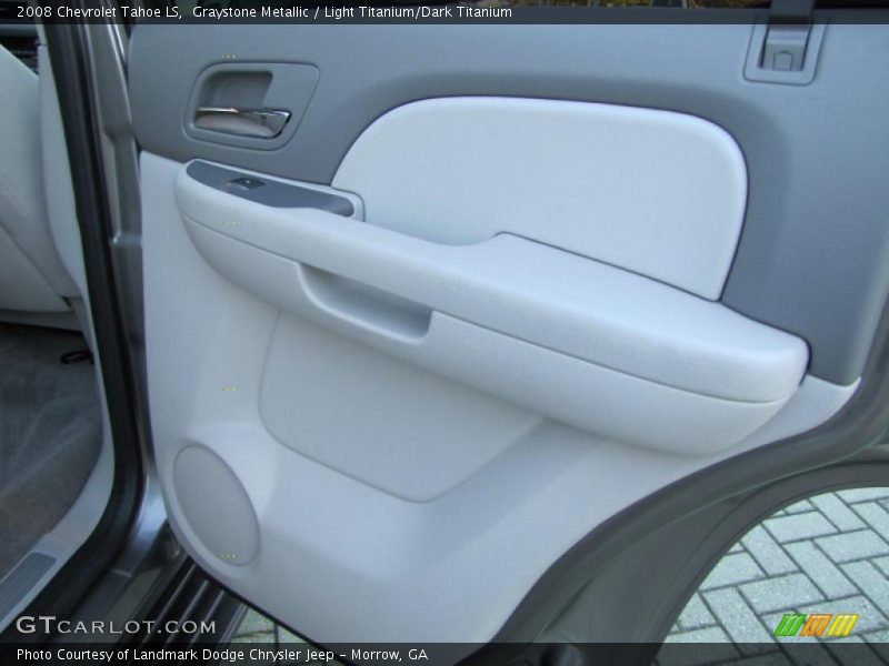 Graystone Metallic / Light Titanium/Dark Titanium 2008 Chevrolet Tahoe LS
