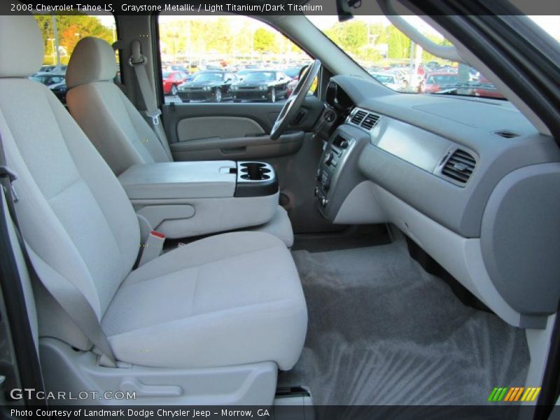 Graystone Metallic / Light Titanium/Dark Titanium 2008 Chevrolet Tahoe LS