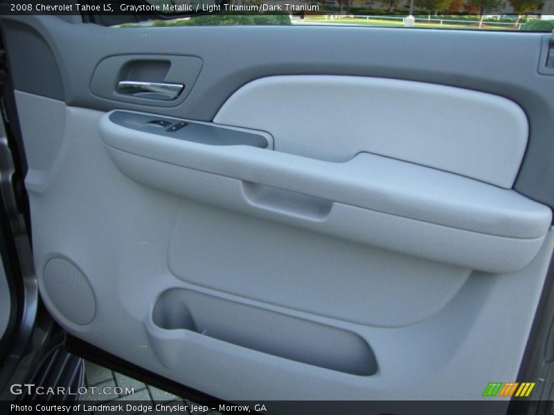 Graystone Metallic / Light Titanium/Dark Titanium 2008 Chevrolet Tahoe LS