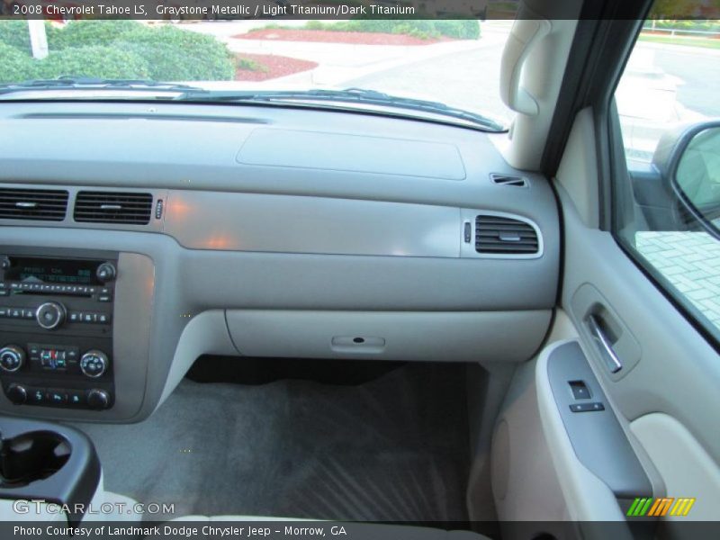 Graystone Metallic / Light Titanium/Dark Titanium 2008 Chevrolet Tahoe LS