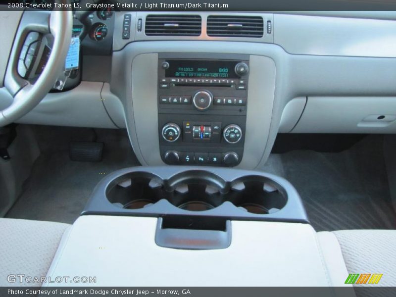 Graystone Metallic / Light Titanium/Dark Titanium 2008 Chevrolet Tahoe LS