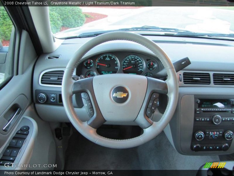 Graystone Metallic / Light Titanium/Dark Titanium 2008 Chevrolet Tahoe LS