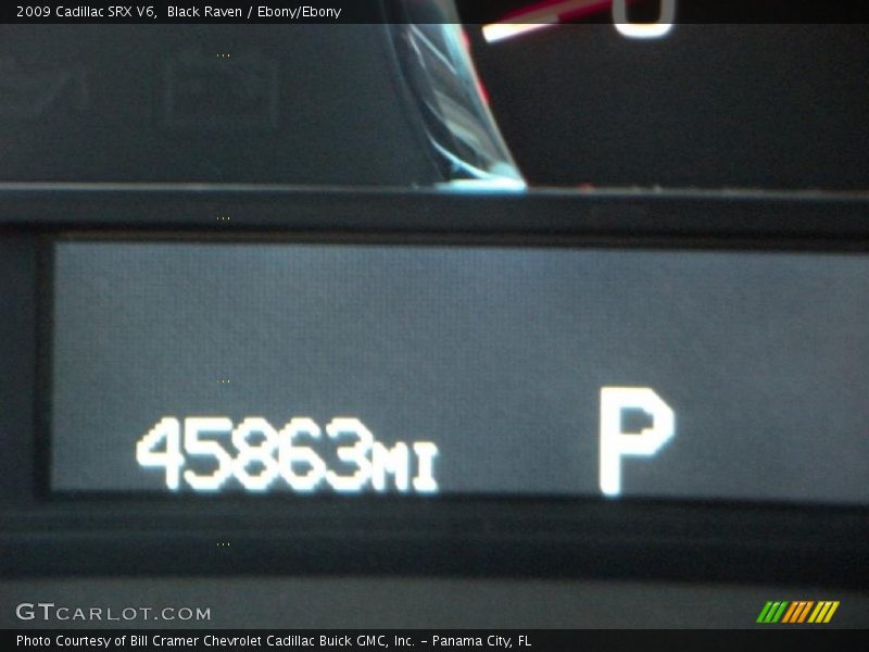 Black Raven / Ebony/Ebony 2009 Cadillac SRX V6