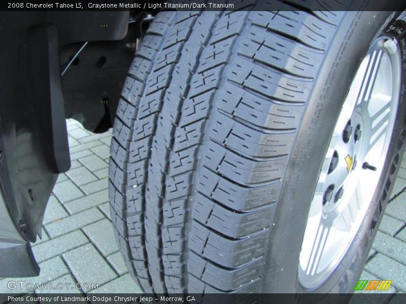 Graystone Metallic / Light Titanium/Dark Titanium 2008 Chevrolet Tahoe LS