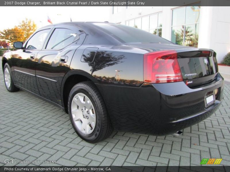 Brilliant Black Crystal Pearl / Dark Slate Gray/Light Slate Gray 2007 Dodge Charger