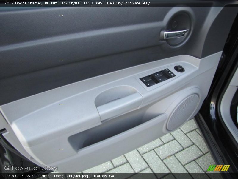 Brilliant Black Crystal Pearl / Dark Slate Gray/Light Slate Gray 2007 Dodge Charger
