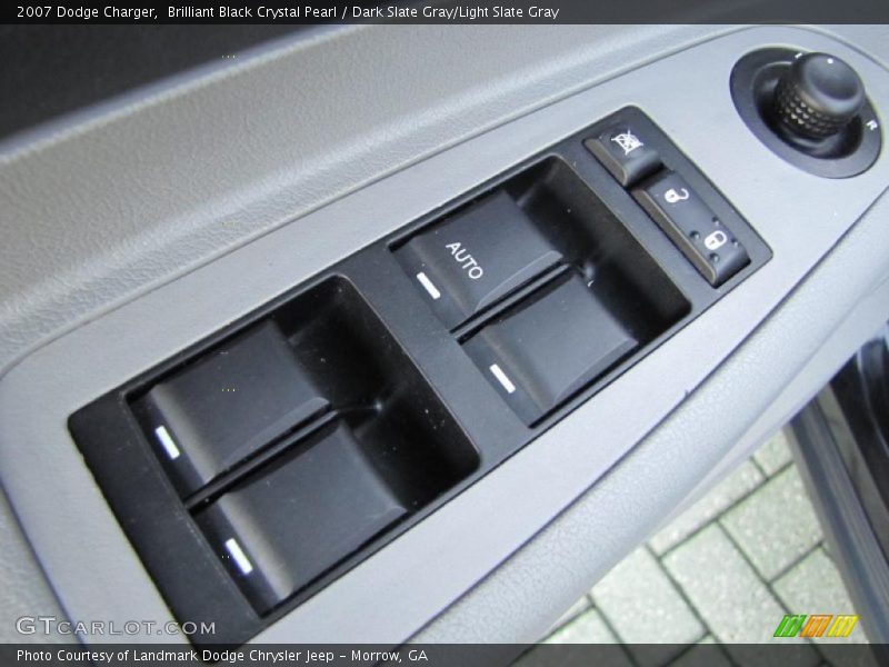 Brilliant Black Crystal Pearl / Dark Slate Gray/Light Slate Gray 2007 Dodge Charger