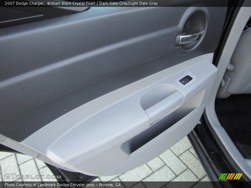 Brilliant Black Crystal Pearl / Dark Slate Gray/Light Slate Gray 2007 Dodge Charger
