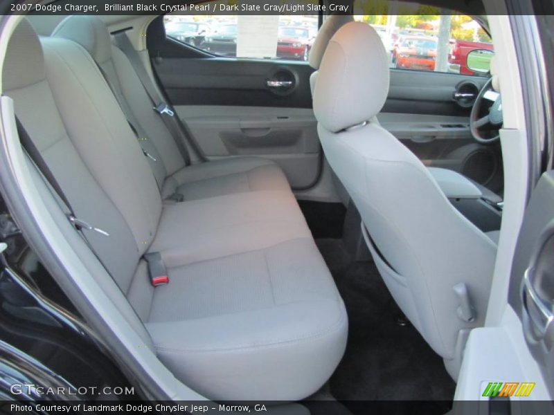 Brilliant Black Crystal Pearl / Dark Slate Gray/Light Slate Gray 2007 Dodge Charger