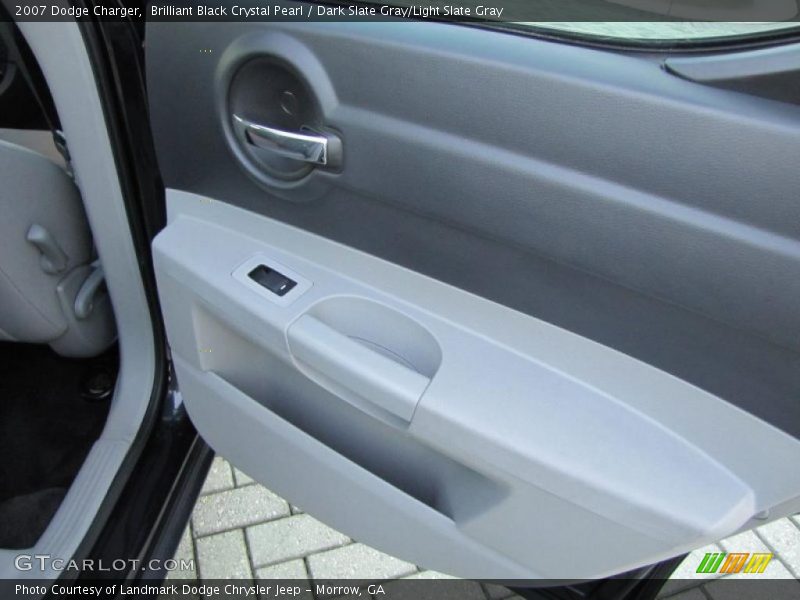 Brilliant Black Crystal Pearl / Dark Slate Gray/Light Slate Gray 2007 Dodge Charger