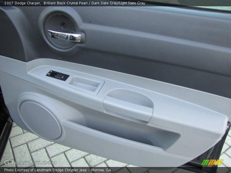 Brilliant Black Crystal Pearl / Dark Slate Gray/Light Slate Gray 2007 Dodge Charger