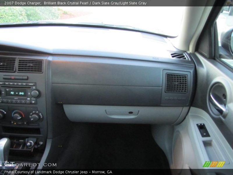 Brilliant Black Crystal Pearl / Dark Slate Gray/Light Slate Gray 2007 Dodge Charger
