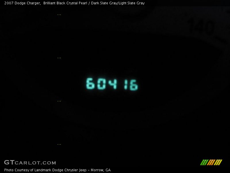 Brilliant Black Crystal Pearl / Dark Slate Gray/Light Slate Gray 2007 Dodge Charger