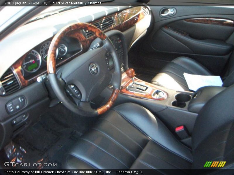 Charcoal Interior - 2008 S-Type 3.0 