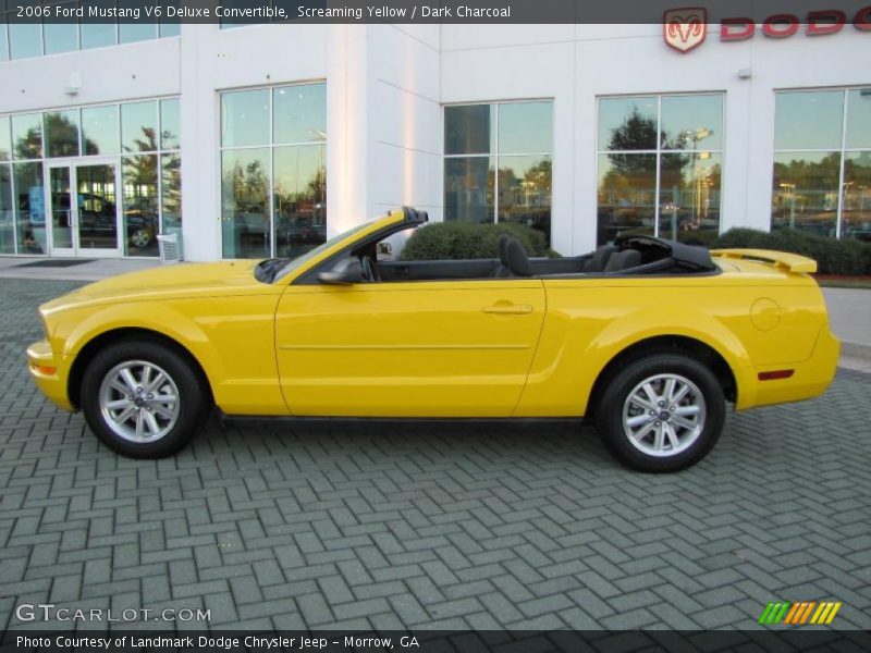  2006 Mustang V6 Deluxe Convertible Screaming Yellow