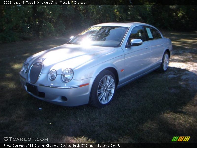 Front 3/4 View of 2008 S-Type 3.0