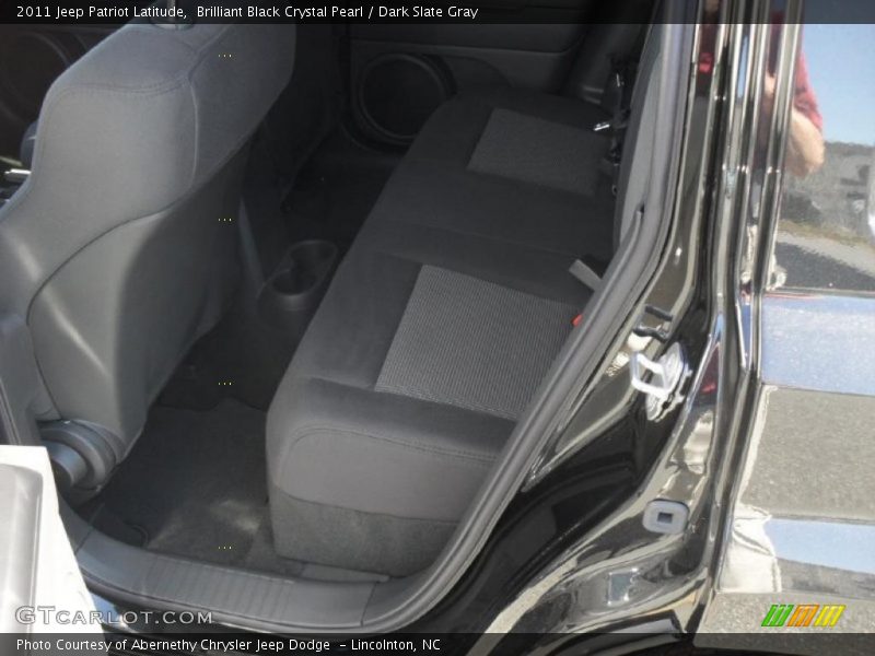 Brilliant Black Crystal Pearl / Dark Slate Gray 2011 Jeep Patriot Latitude