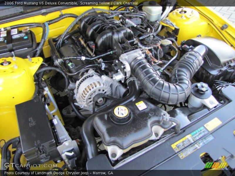  2006 Mustang V6 Deluxe Convertible Engine - 4.0 Liter SOHC 12-Valve V6