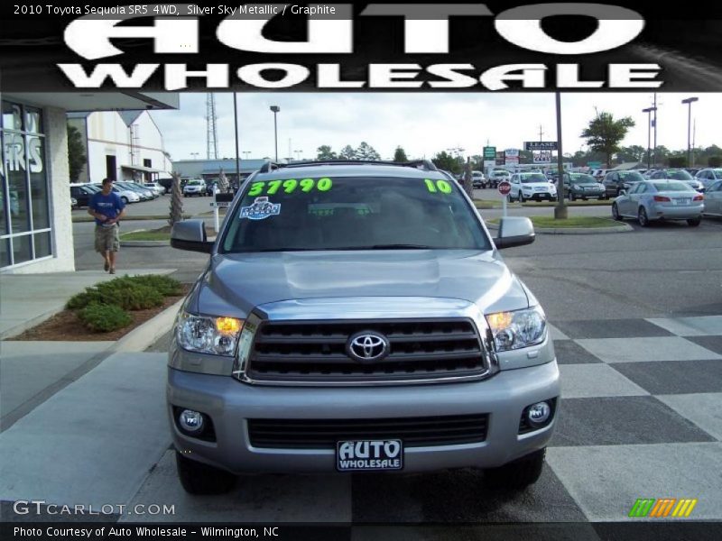 Silver Sky Metallic / Graphite 2010 Toyota Sequoia SR5 4WD