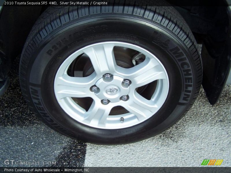 Silver Sky Metallic / Graphite 2010 Toyota Sequoia SR5 4WD