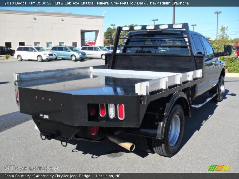 Mineral Gray Metallic / Dark Slate/Medium Graystone 2010 Dodge Ram 3500 SLT Crew Cab 4x4 Chassis