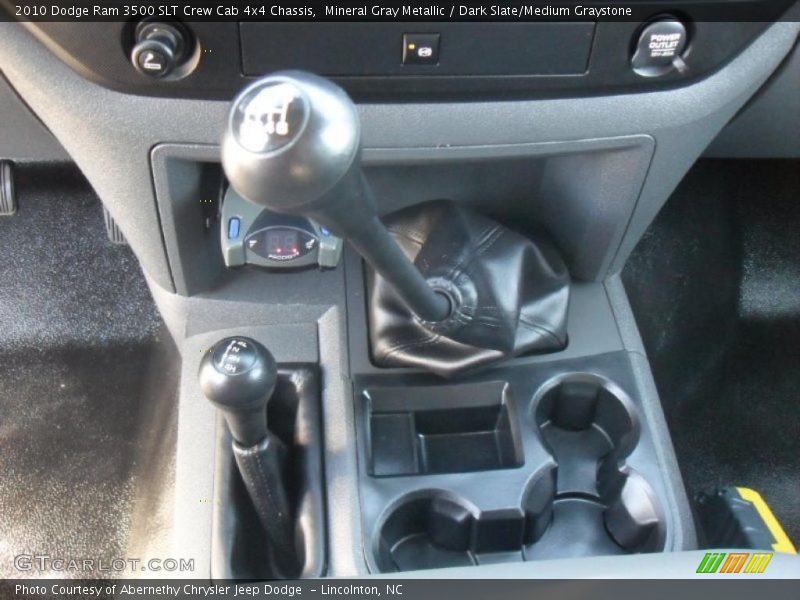 2010 Ram 3500 SLT Crew Cab 4x4 Chassis 6 Speed Manual Shifter
