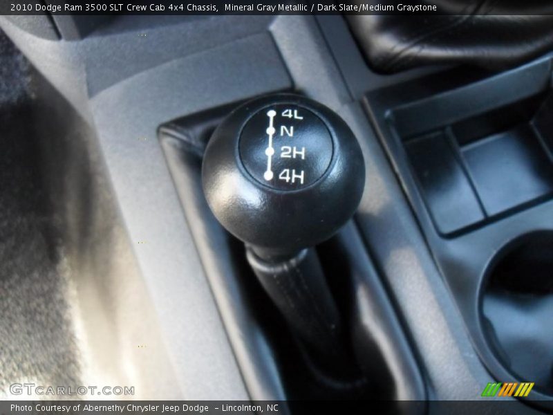 Controls of 2010 Ram 3500 SLT Crew Cab 4x4 Chassis