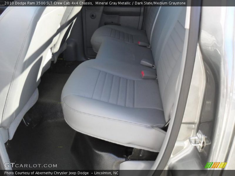Mineral Gray Metallic / Dark Slate/Medium Graystone 2010 Dodge Ram 3500 SLT Crew Cab 4x4 Chassis