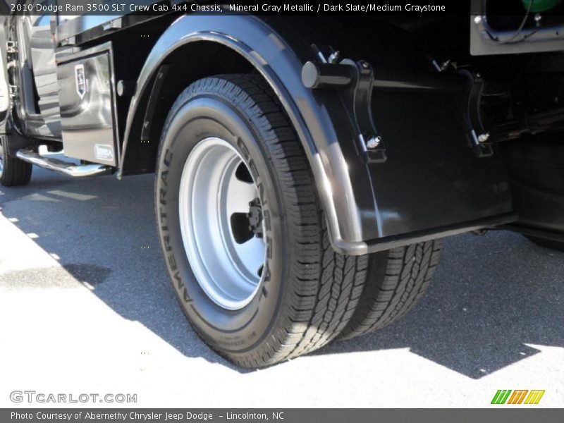 Mineral Gray Metallic / Dark Slate/Medium Graystone 2010 Dodge Ram 3500 SLT Crew Cab 4x4 Chassis