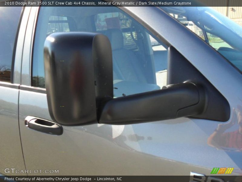 Mineral Gray Metallic / Dark Slate/Medium Graystone 2010 Dodge Ram 3500 SLT Crew Cab 4x4 Chassis