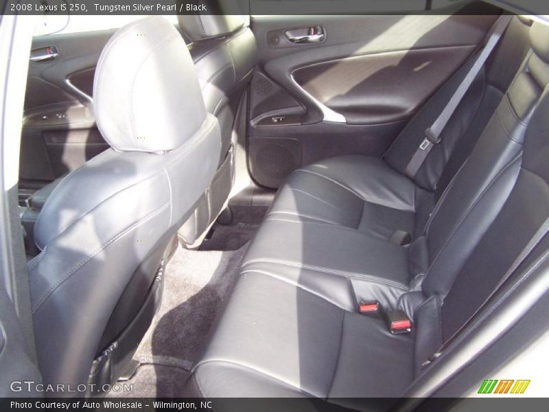 Tungsten Silver Pearl / Black 2008 Lexus IS 250